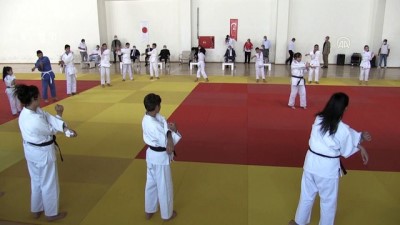 Japonya'nın Ankara Büyükelçisi Akio, judo yapan çocukları izledi - KİLİS