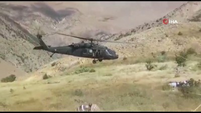 askeri helikopter -  Kırsalda attan düşen veteriner helikopterle kurtarıldı Videosu
