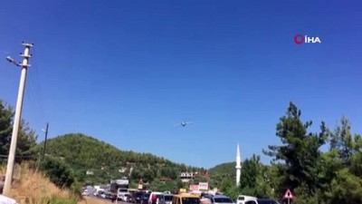 yangin helikopteri -  Lastiği patlayan kamyon orman yangını çıkarttı Videosu