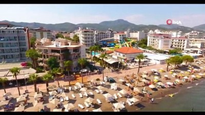 ingilizler -  Yabancı turistler gelmeye başladı, Marmaris plajları doldu Videosu