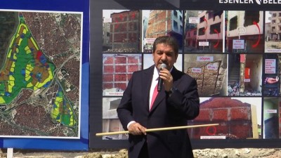 Esenler Belediyesi riskli binaları yıkıp yeni binaları tanıttı - İSTANBUL