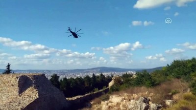 İstanbul Emniyet Müdürü Aktaş, Aydos Ormanı'nı havadan denetledi - İSTANBUL