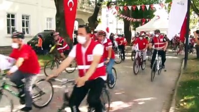 bisiklet - Kızılay Genel Başkanı Kerem Kınık, deprem farkındalığı için pedal çevirdi - SAKARYA Videosu
