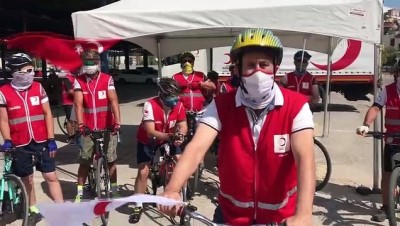bisiklet - Marmara Depreminin 21. yılında Kızılay'dan 'Artçılar Kalbimizde' etkinliği - KOCAELİ Videosu