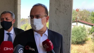 yangin yeri -  Bursa Valisi Canbolat'tan yangın açıklaması: Bursa’daki orman yangınını çıkartan şüpheli gözaltına alındı Videosu