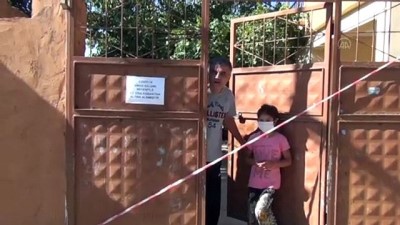 karantina - 49 ev Kovid-19 nedeniyle karantinaya alındı - GAZİANTEP Videosu