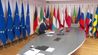 AB liderleri, 'Belarus' için olağanüstü toplandı - BRÜKSEL