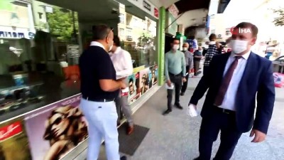 hijyen denetimi -  Aksaray’da korona denetim ekipleri tam kadro sahada Videosu