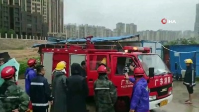 siddetli yagis -  - Çin’i Higos tayfunu vurdu Videosu