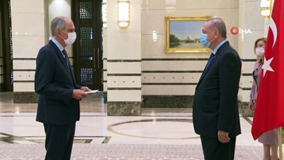  Cumhurbaşkanı Erdoğan, Fransa Büyükelçisini kabul etti