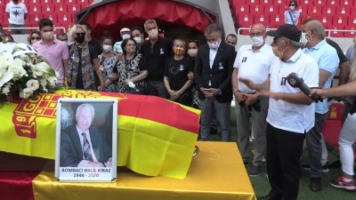 Göztepe'nin eski futbolcularından Halil Kiraz son yolculuğuna uğurlandı - İZMİR