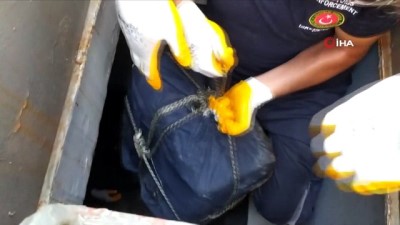 gizli bolme -  Gümrük muhafaza ekiplerince İskenderun’da 72 kilogram 563 gram kokain ele geçirildi Videosu