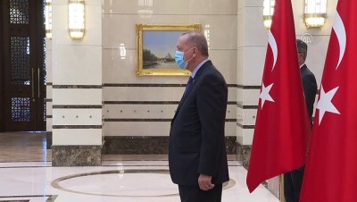 Hindistan'ın Ankara Büyükelçisi Sanjay Kumar Panda, Erdoğan'a güven mektubu sundu - ANKARA