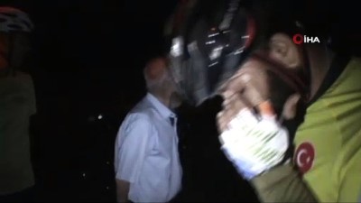 yasli adam -  Kaybolan yaşlı adamı bisikletçiler buldu Videosu