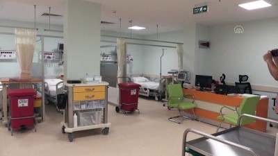 solunum cihazi - Niğde Ömer Halisdemir Üniversitesi Hastanesine 24 yataklı yoğun bakım servisi yapıldı Videosu