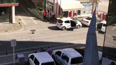  Samsun'da pompalı silahlı cinayet anbean kamerada
