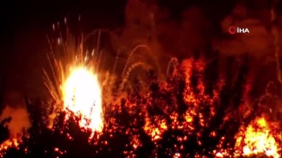 gesi -  - Teksas'ta termoplastik maddeler üreten fabrikada dev yangın Videosu