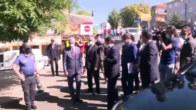 halk otobusu - Vali Vasip Şahin'den koronavirüs denetimi (1) - ANKARA Videosu