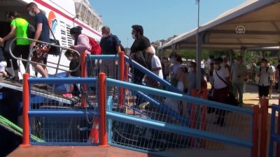 feribot seferleri - Bandırma'da tatilcilerin dönüş yoğunluğu - BALIKESİR Videosu