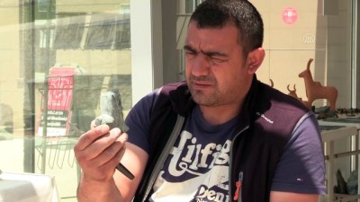 kraliyet ailesi - Hattuşalı Mustafa Atila, taşlara Hitit figürleriyle hayat veriyor - ÇORUM Videosu