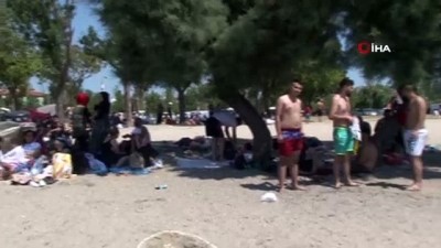 gesi -  Menekşe plajında bayram yoğunluğu Videosu
