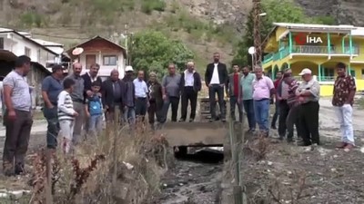 gesi -  Sağanak yağış Oltu’da sele dönüştü Videosu