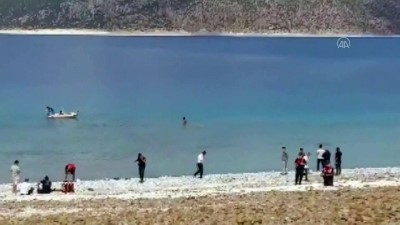 Salda Gölü'ne giren çocuk boğuldu - BURDUR