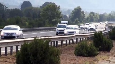 guzergah - Tatilcilerin dönüş yolculuğu başladı - DÜZCE Videosu