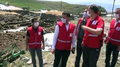 bayram hediyesi -  Türk Kızılay Genel Müdürü Altan Ağrı’da Videosu