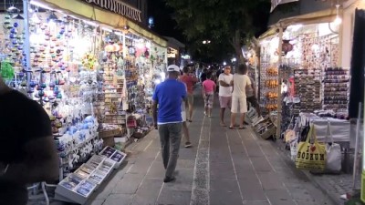 gesi - Bodrum'da Kovid-19 tedbirlerine yönelik gece denetimi -MUĞLA Videosu