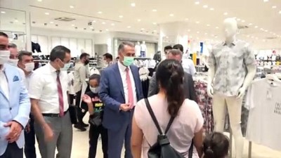 alisveris merkezi - Kovid-19 tedbirleri denetimi - ADIYAMAN Videosu