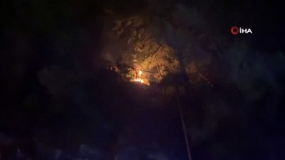  Fethiye’de orman yangını