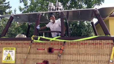 dezenfeksiyon - Kapadokya'da balonlar Kovid-19 tedbirleriyle havalanacak - NEVŞEHİR Videosu