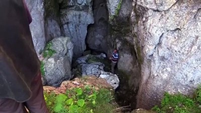 hava sicakligi - Karı ağustos sıcağında bile erimeyen mağara ilgi çekiyor - KASTAMONU Videosu
