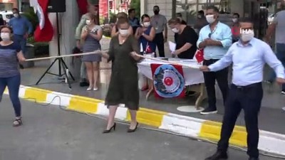sendikali isciler -  Balçova Belediyesinden 'Dünya Kadınlar Günü'nde kadın personele iki yevmiye ikramiye Videosu