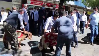 mazlum - Kahramanmaraş'ta 'doğal gaz müjdesi'ne kurban kesildi Videosu