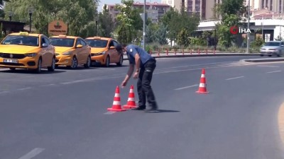 bomba imha uzmani -  Başkent’te şüpheli paket alarmı Videosu
