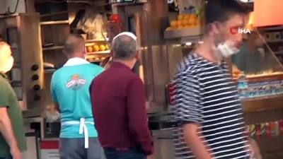 kalaba -  İstiklal Caddesi'nde tedbirsiz kalabalık Videosu
