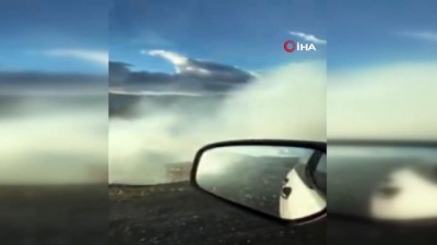  Malatya'da örtü yangını