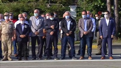 cenaze arabasi -  Selde şehit düşen Uzman Çavuş Onur Kıran için tören düzenlendi Videosu