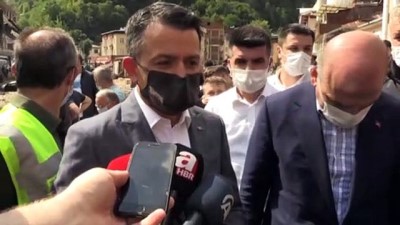 super guc - Tarım ve Orman Bakanı Pakdemirli, Giresun'daki afet bölgesinde Videosu