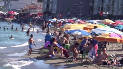 salda -  Tekirdağ’a sahiller doldu taştı Videosu