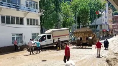 sel felaketi -  Selde Dereli'nin ardından en fazla hasarı gören Doğankent’te yaralar sarılıyor Videosu