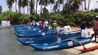 hayirseverler -  - Türkiye’den hayırseverler Sri Lanka’ya balıkçı teknesi Videosu