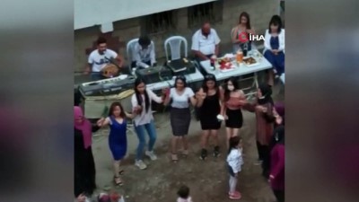kina gecesi -  Başkent’te maskesiz ve sosyal mesafesiz kına gecesi pes dedirtti Videosu