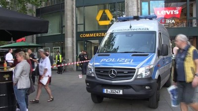 para nakil araci -  - Berlin'de 1 saat içerisinde 2 banka soygunu Videosu