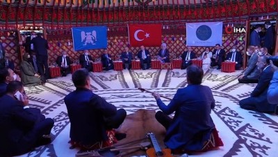 mehteran takimi -  Cumhurbaşkanı Recep Tayyip Erdoğan, ‘1071 Sultan Alparslan Ahlat Otağı’na geldi Videosu