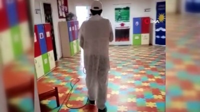 bulasici hastalik -  Yeni eğitim öğretim yılı öncesi Kartal Belediyesi kreşleri dezenfekte edildi Videosu