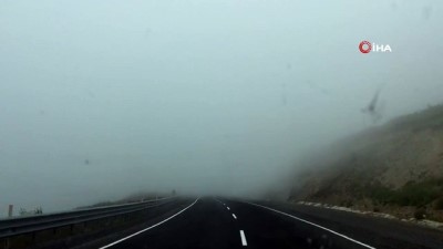 asiri hiz -  Yoğun sis ulaşımı aksatıyor Videosu