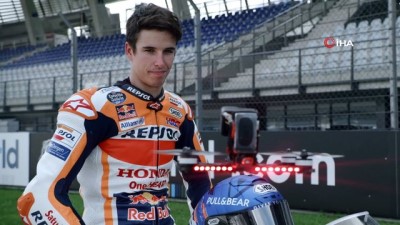 efes - Alex Marquez drone’a meydan okudu Videosu